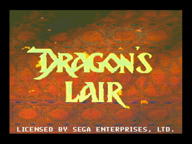 Dragon's Lair Title Screen